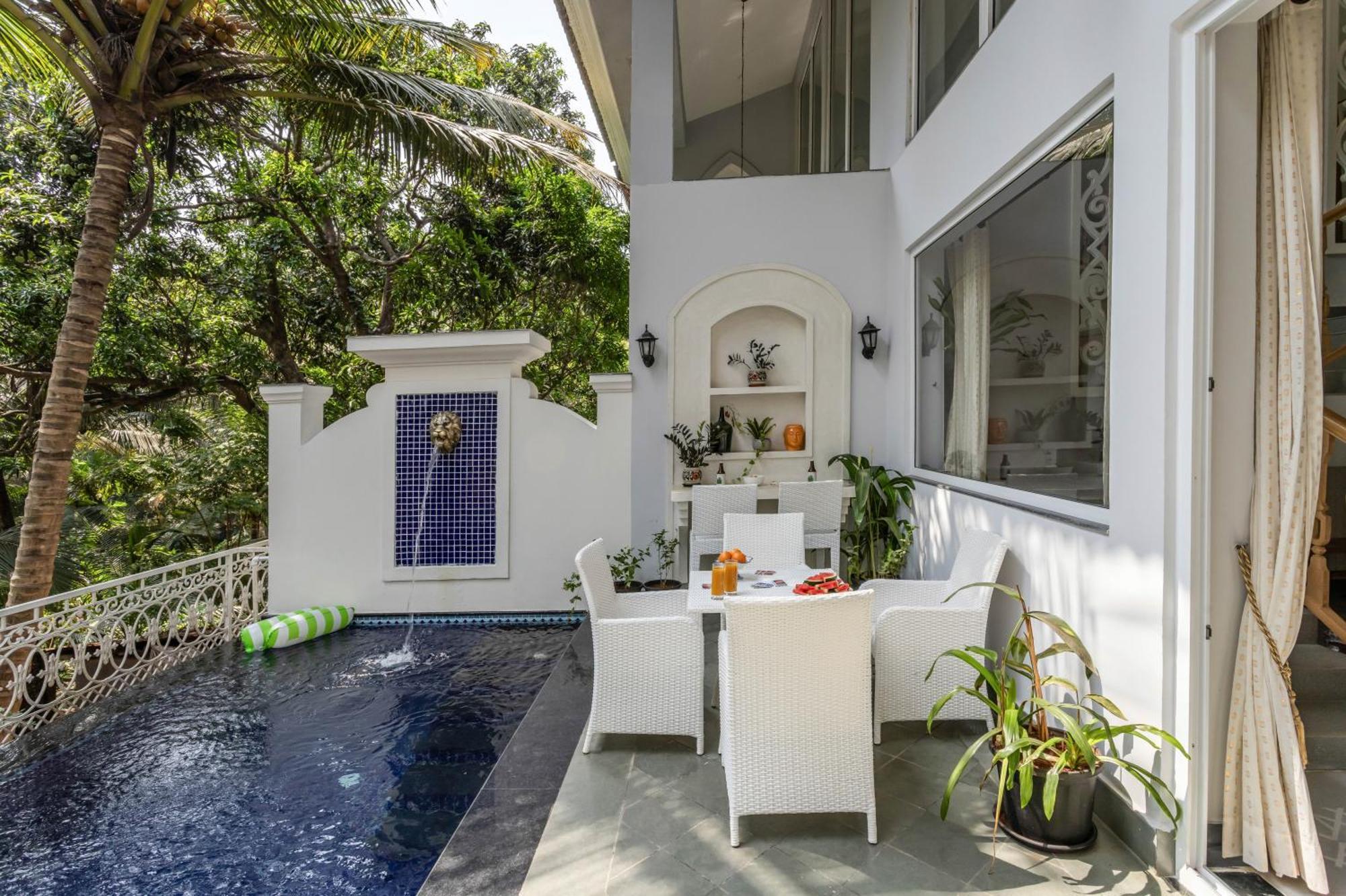 The Hornbill Villa - 3Bhk With Pvt Pool In Saligao Exterior photo